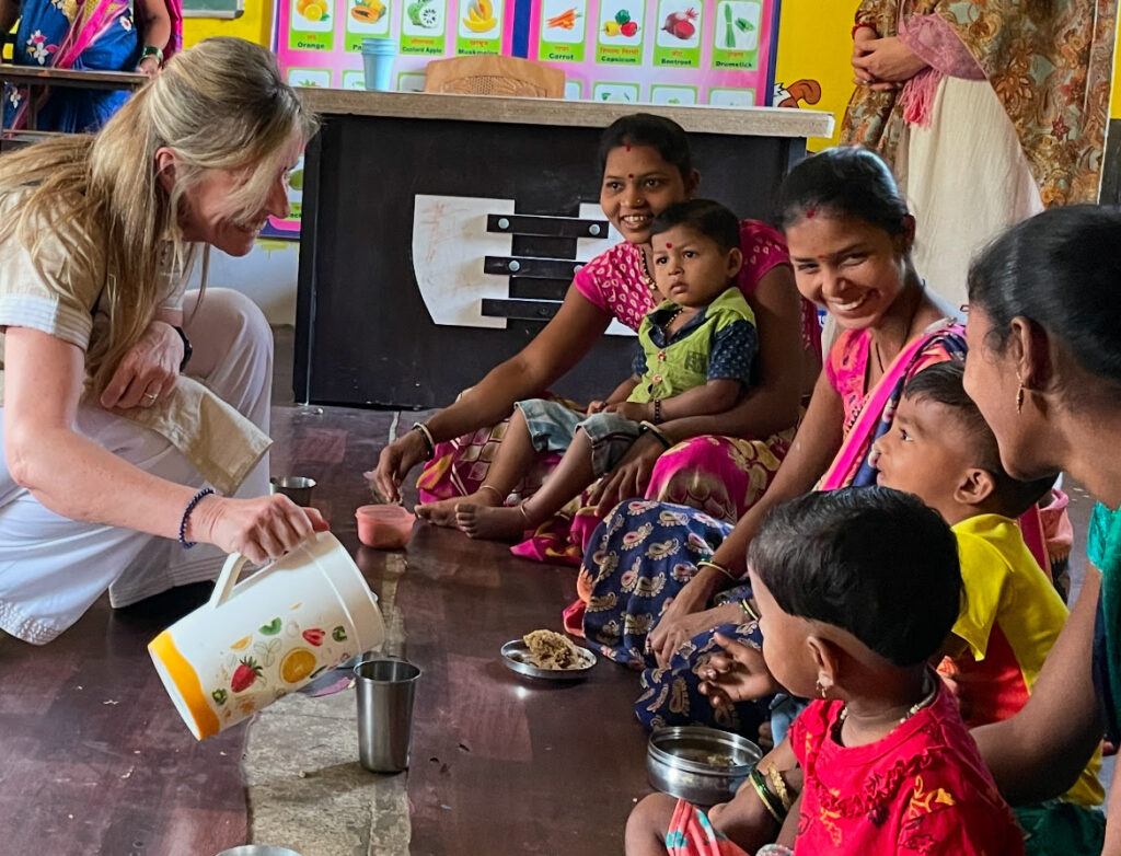 Feeding children